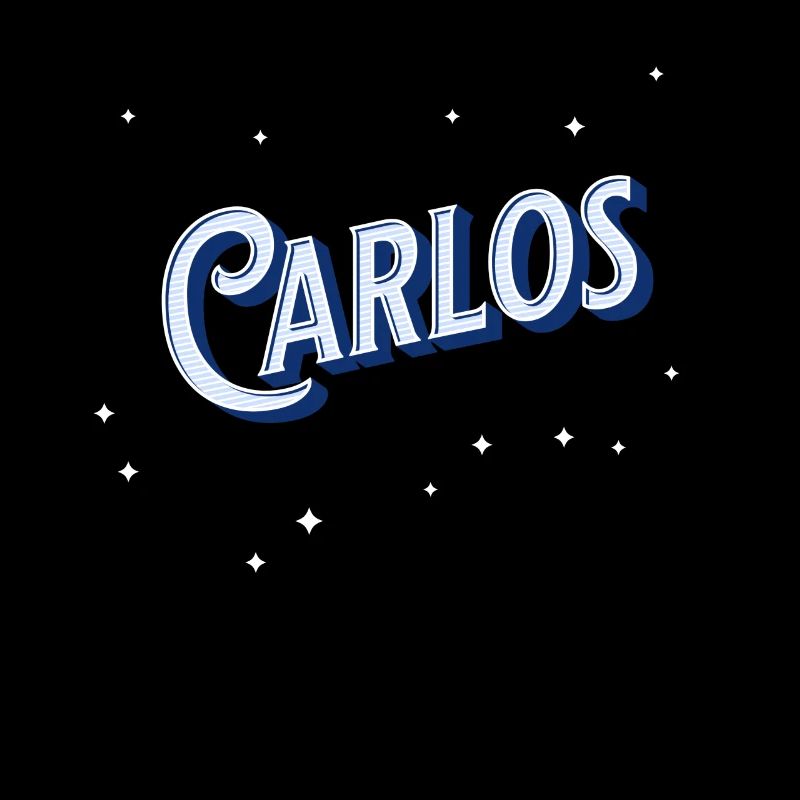 Carlos name personalized