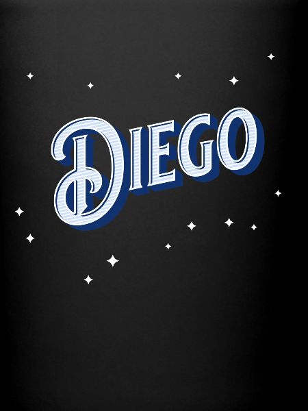 Diego names personalized