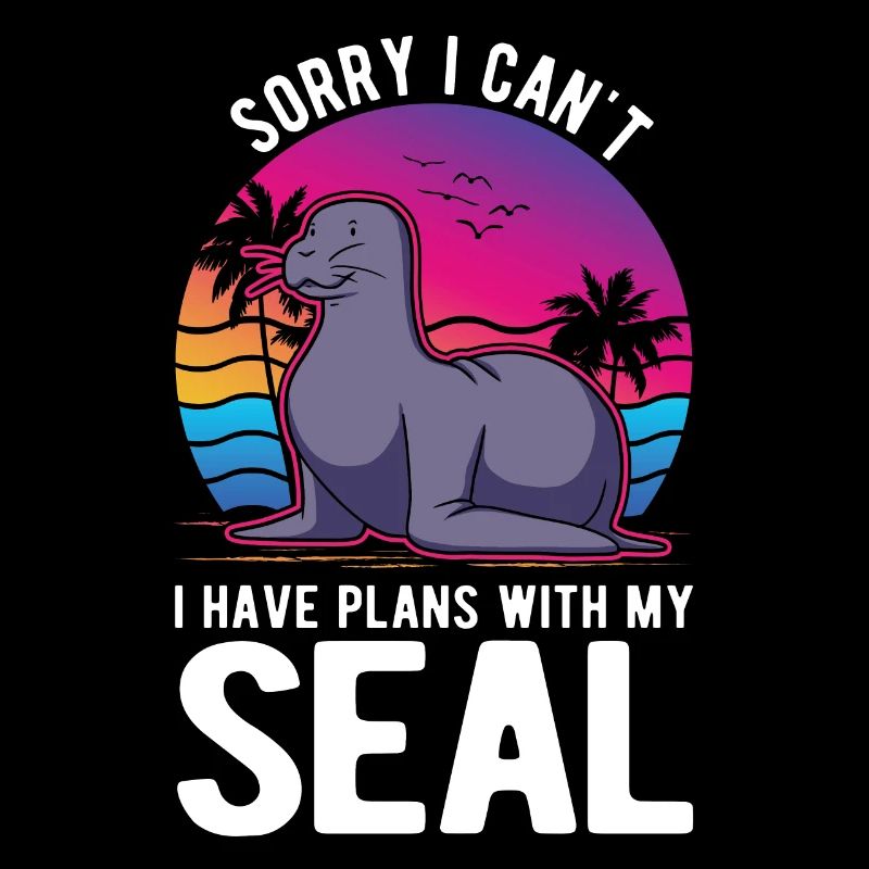 Robbe Geschenk Seelöwe Seehund