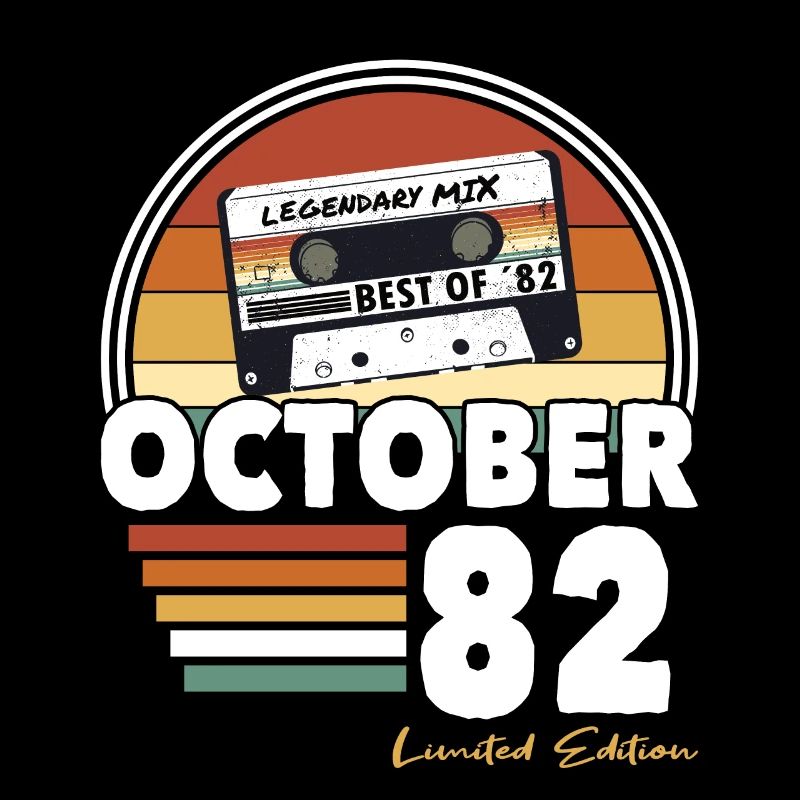 40e anniversaire né en octobre 1982