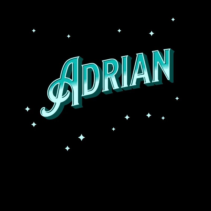 Nom Adrian personnalisé
