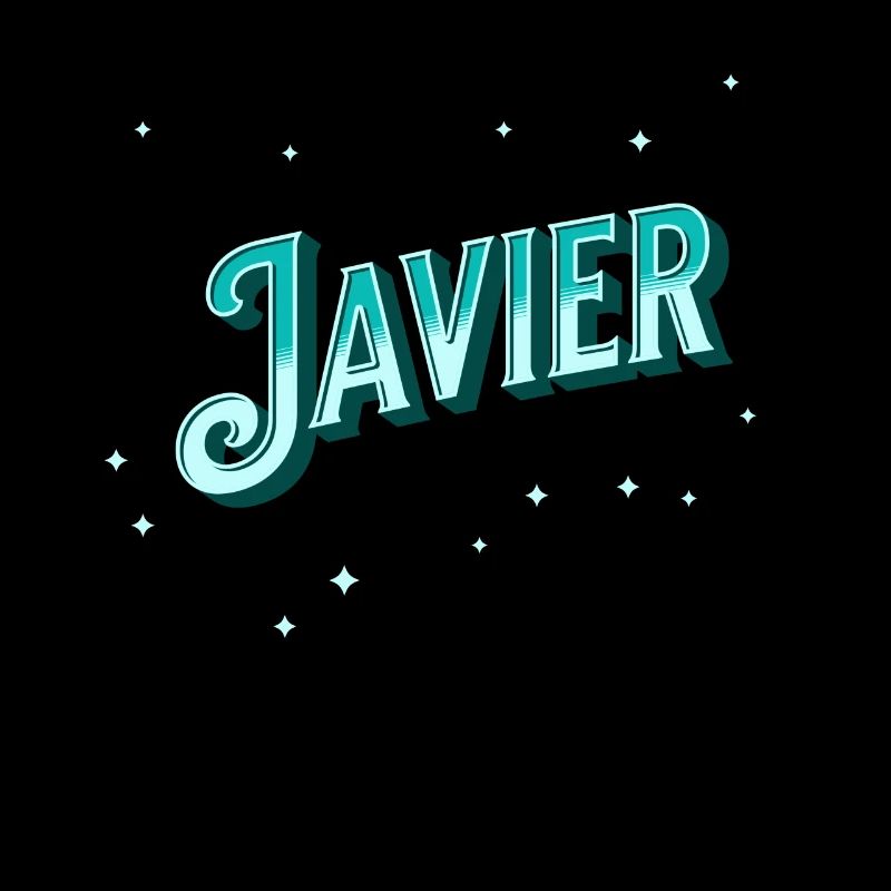 Javier Namen personalisiert
