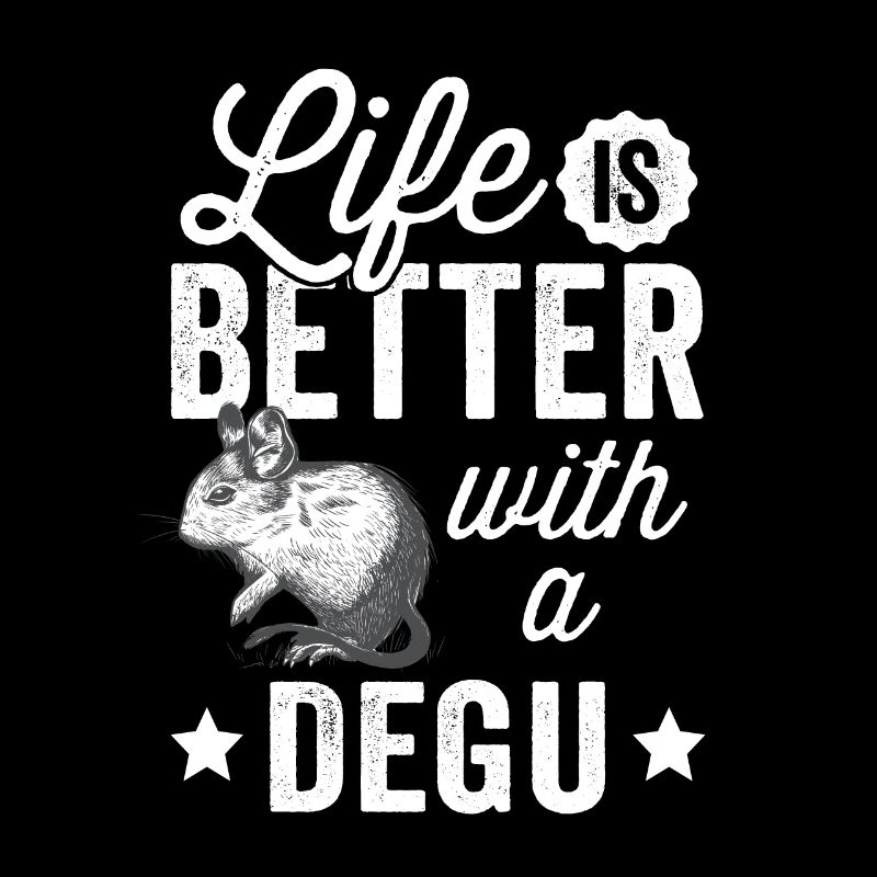 Everything is better with Degu Chilean rodent