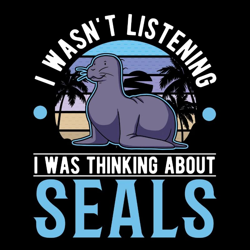 Robbe Geschenk Seelöwe Seehund