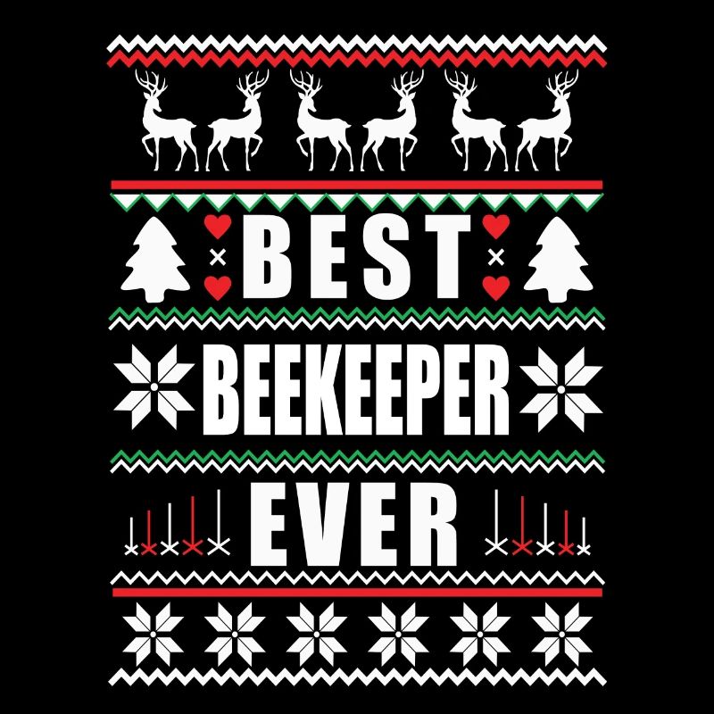 Funny Ugly Christmas Best Imker Ever