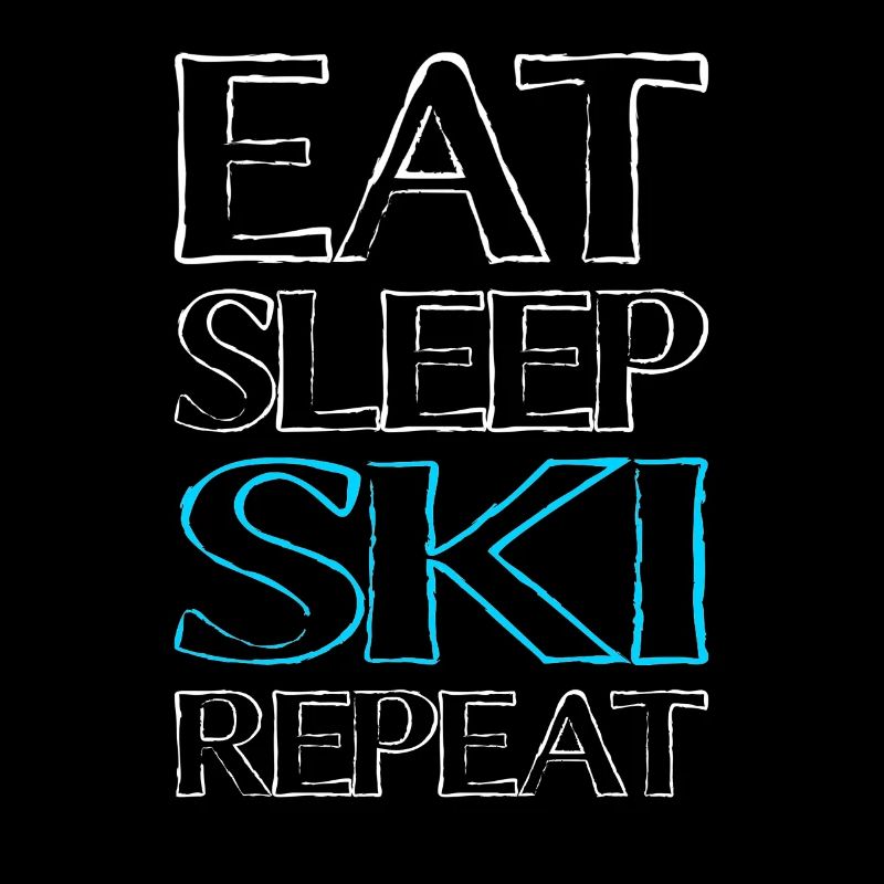 Manger Du ski endormi