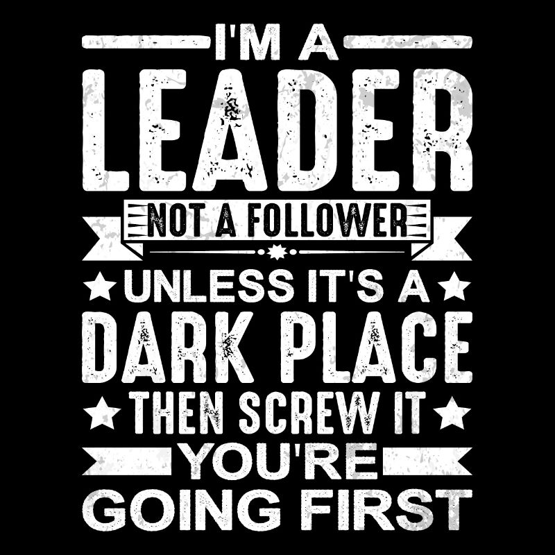 I'm A Leader Not A Follower