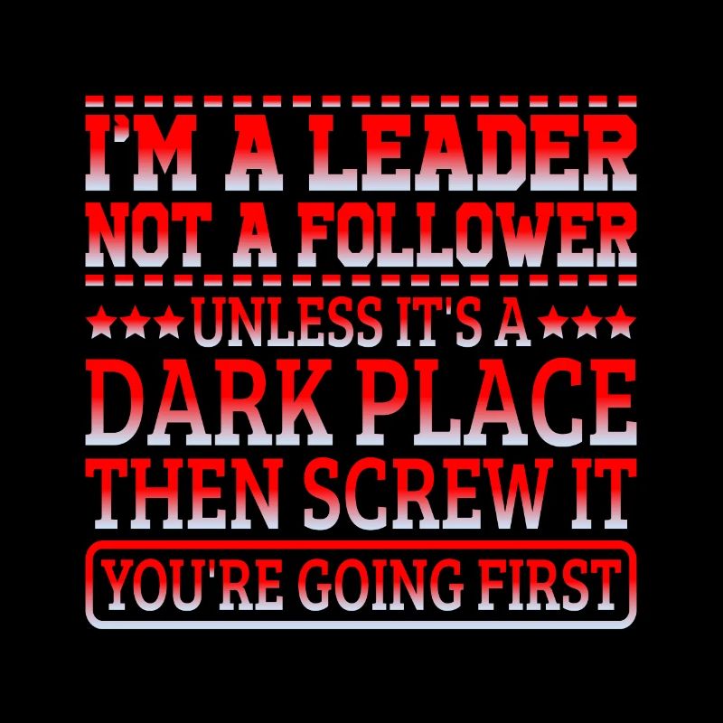 I'm A Leader Not A Follower 2