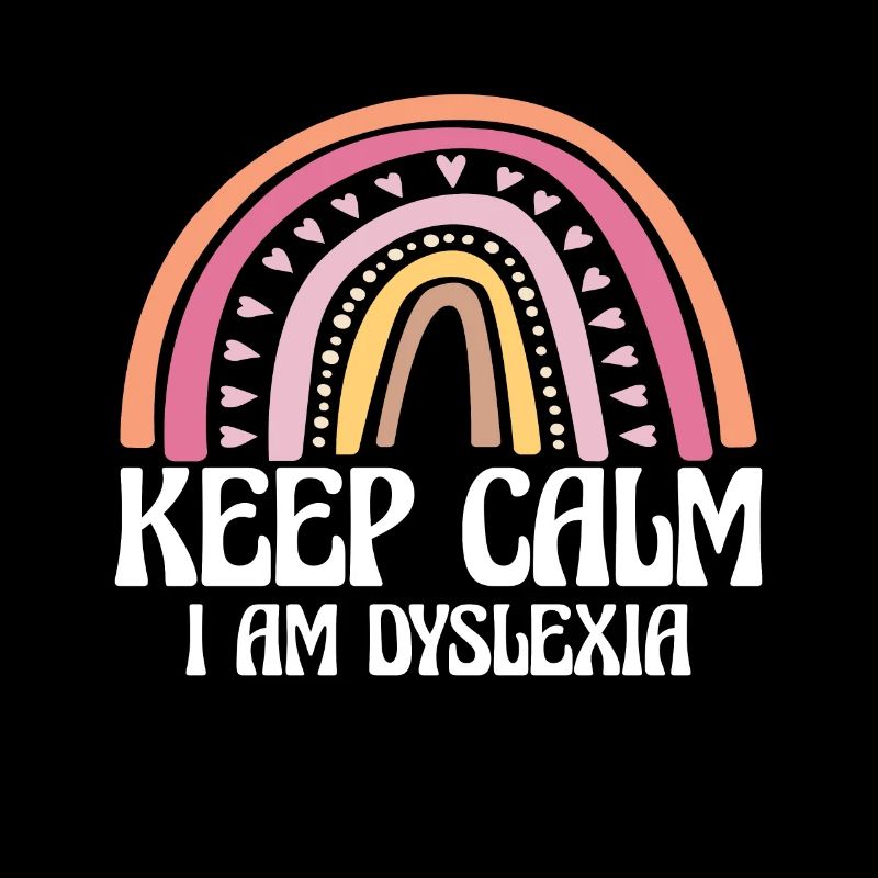 Keep Calm I Am Dyslexie Chemise