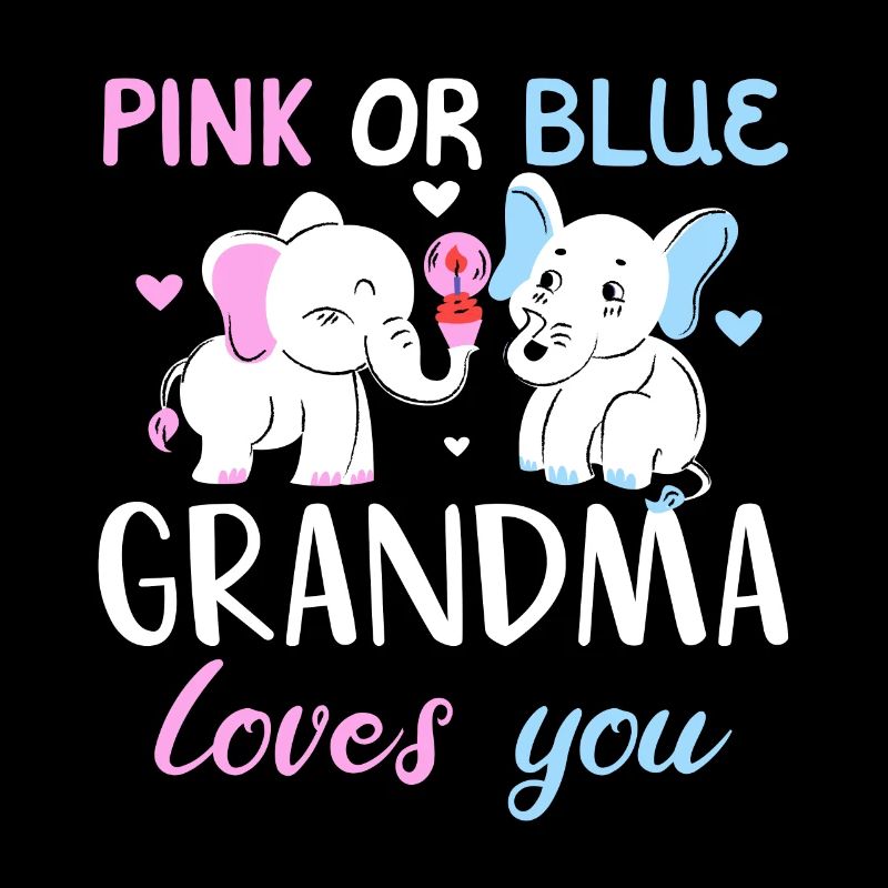 Rosa Oder Blaue Oma Liebt Dich Vater Geschlecht