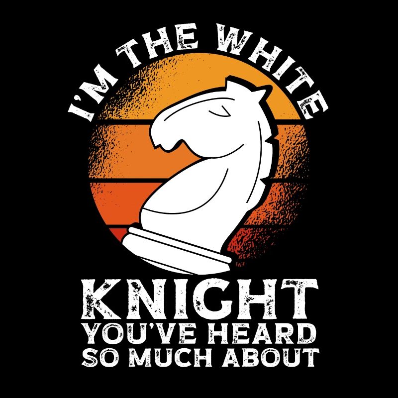 Ich Bin Der Weiße Ritter Retro