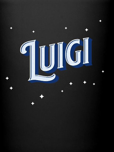 Luigi name personalized