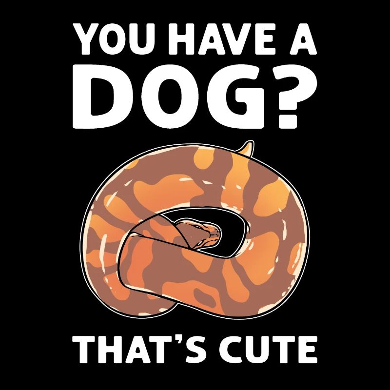 Avez-vous un chien? Mignon! Royal Python