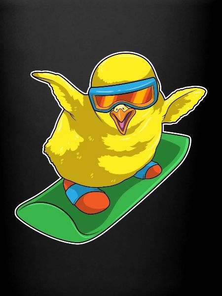 Chick Snowboarder Snowboard