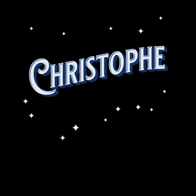 Christophe name personalized