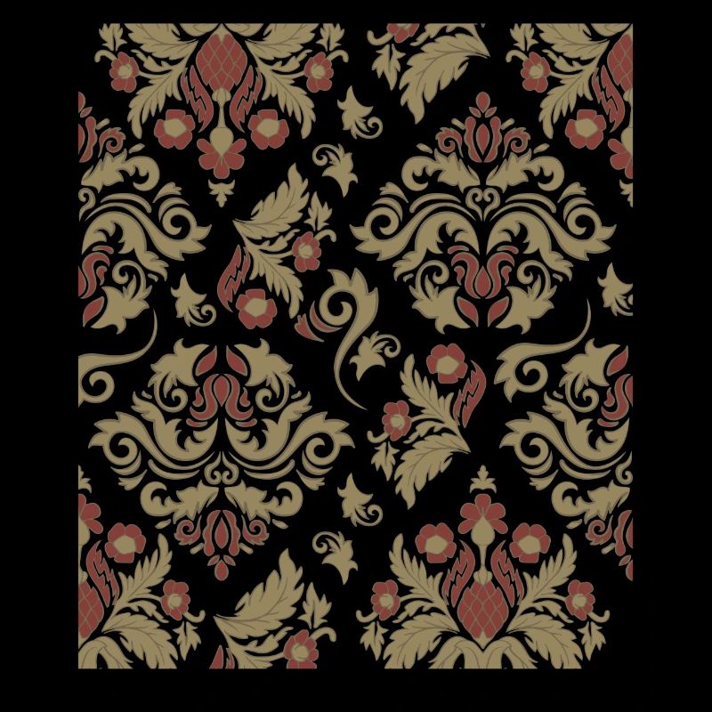 Baroque Aesthetic Pattern Old Vintage Grunge
