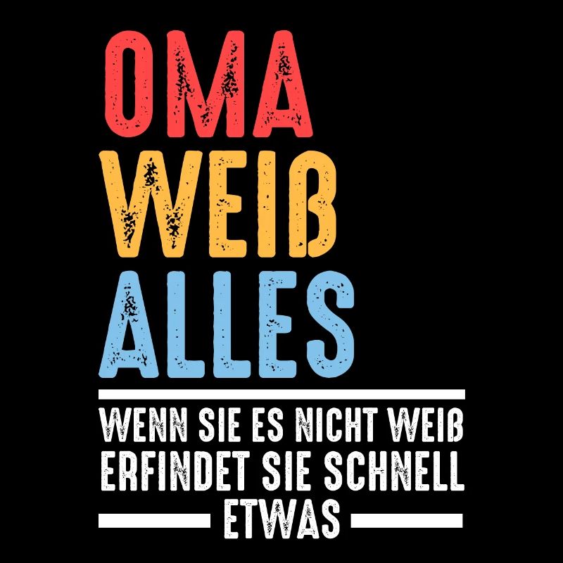 Großmutter Großmama Omi Oma