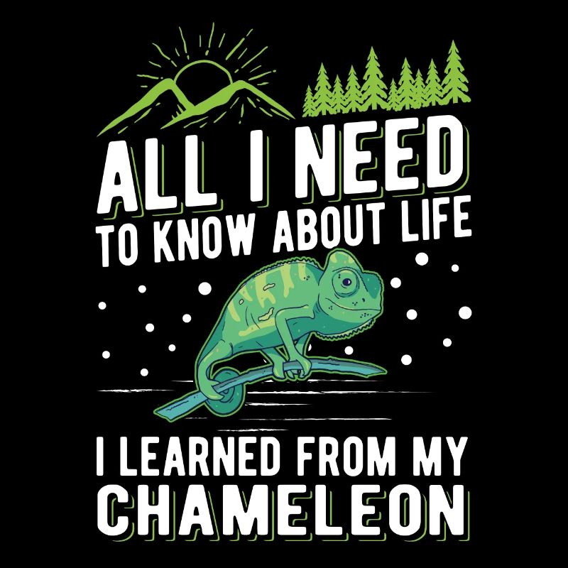 Chamäleon Geschenk Chameleon