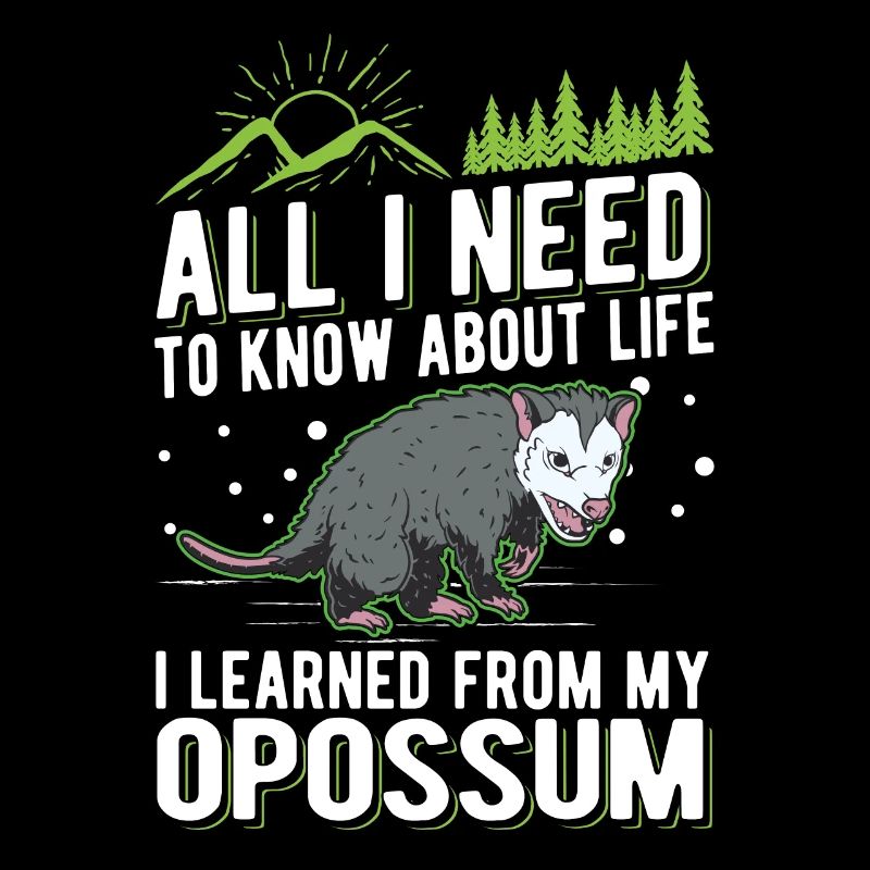 Opossum Gift Possum Pouch Rat