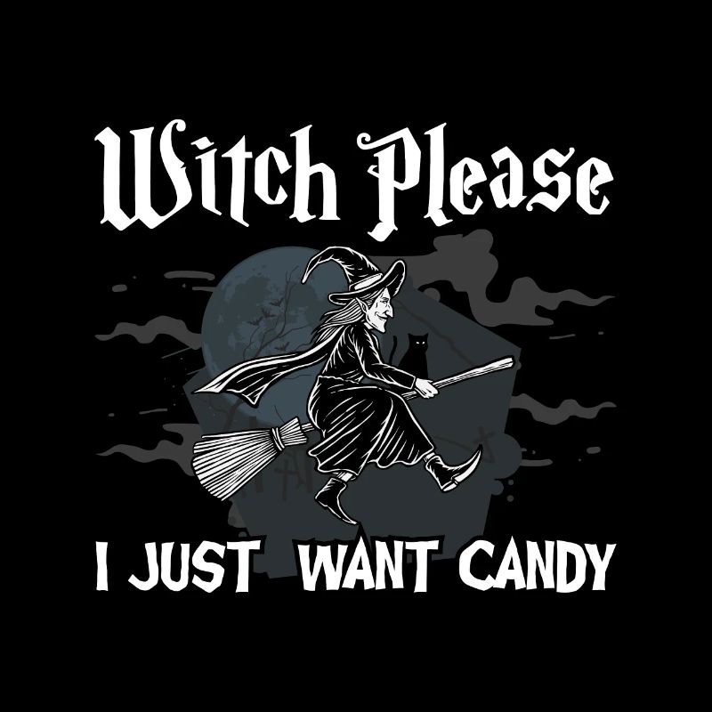 Witch candy halloween