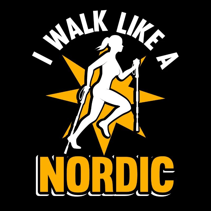 Walking Running I walk like a Nordic walker