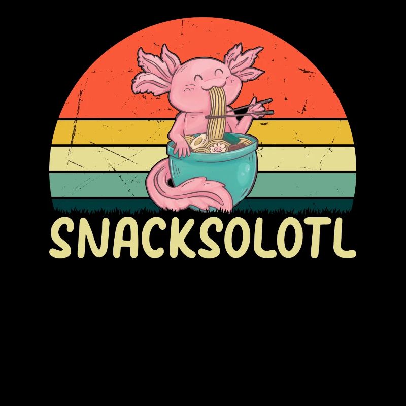 Axolotl Snacksolotl Axolotl Funny Axolotl Snacksol