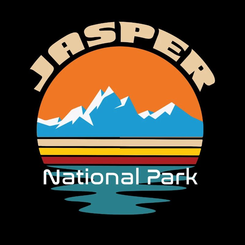 Parc national Jasper Souvenir Canada Waterfall Ber