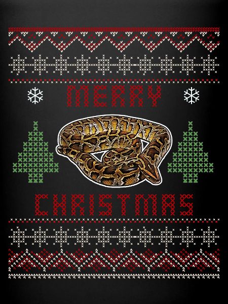 Burmese Python Christmas