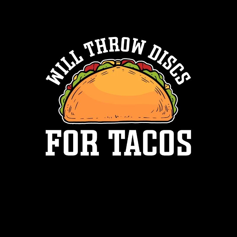 Wirft Scheiben Für Tacos. Diskus-werfer.
