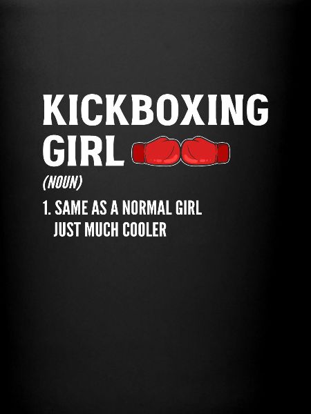 Fille de kickboxing. Kickboxeuse