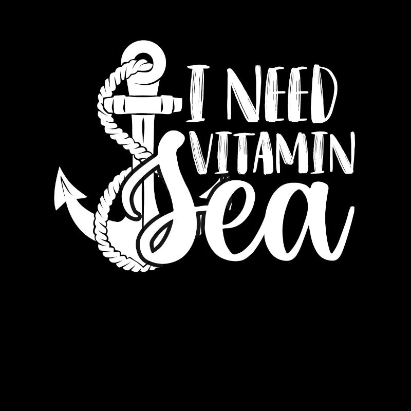 Vitamine Mer avec Ancre Souvenir Nautique Sailor Ca