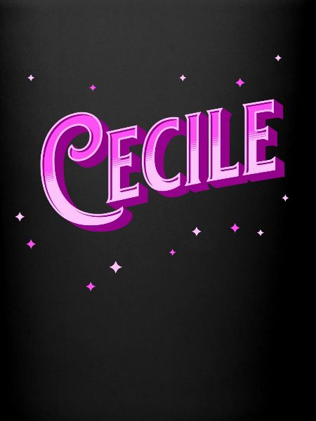 Cecile name personalized