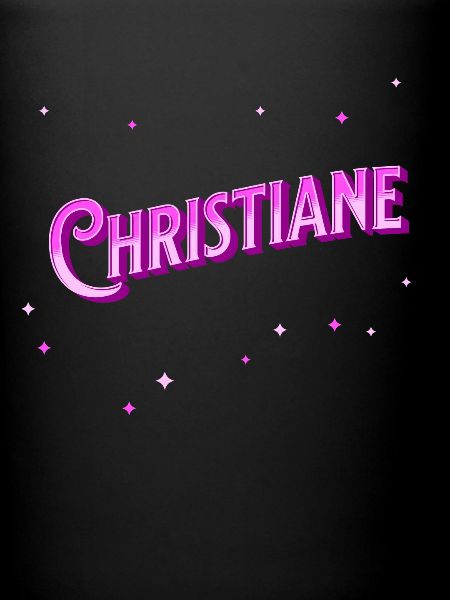 Christiane Name personalized