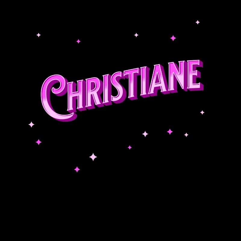 Christiane Name personalized