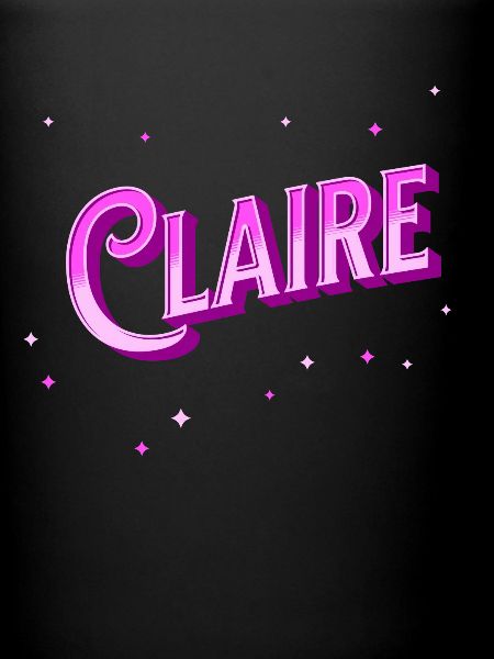 Claire name personalized
