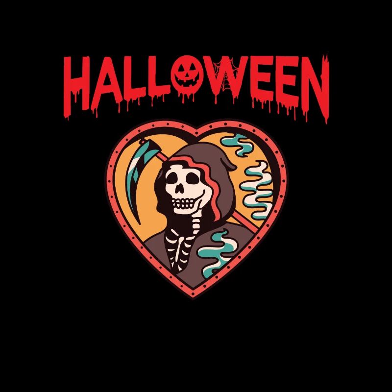 Halloween Sensenmann Sense des Todes Reaper Engel