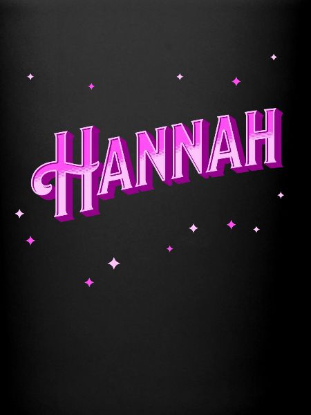 Hannah name personalized