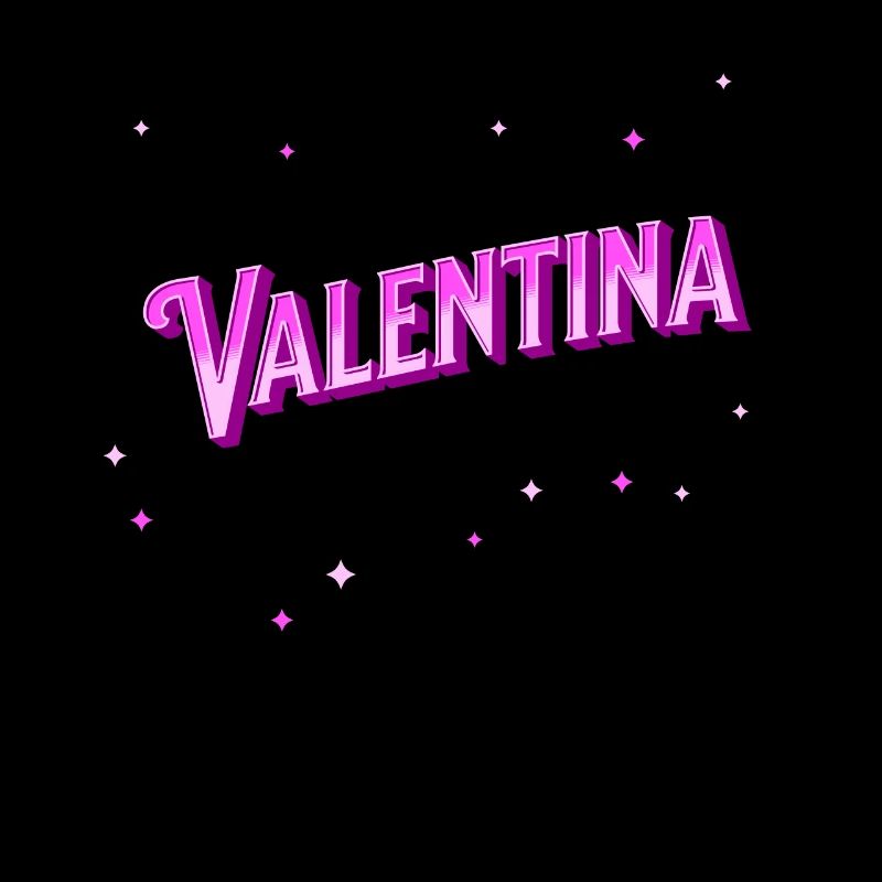 Valentina's name personalized