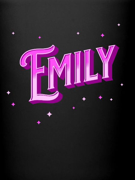 Emily name personalized