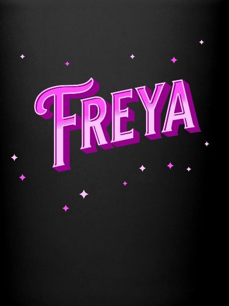 Freya name personalized