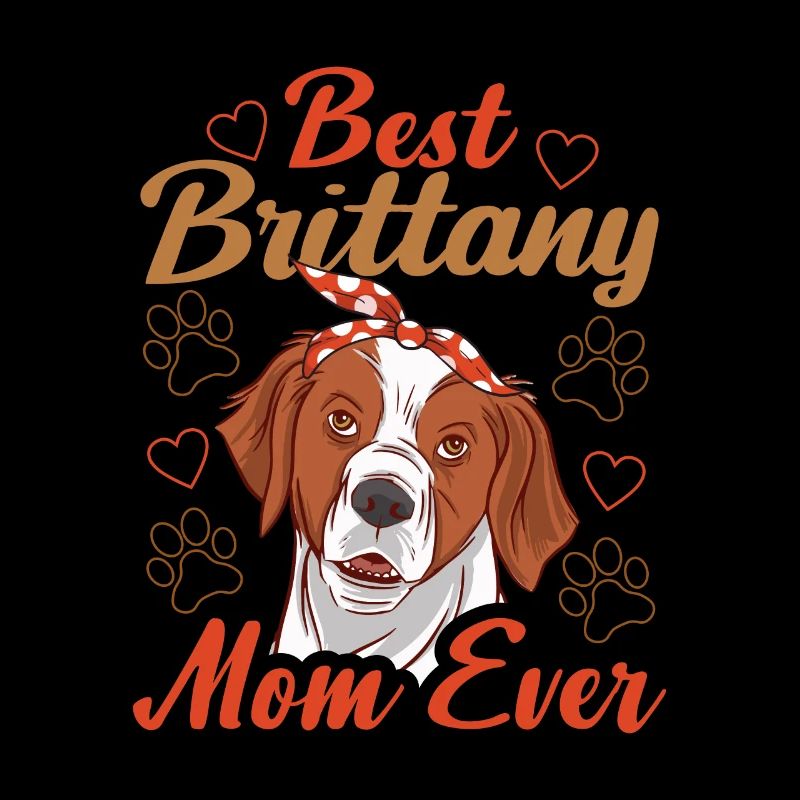 French Brittany Spaniel Epagneul Breton Gift