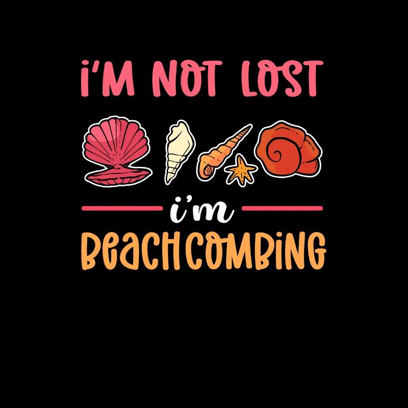 Ich Bin Nicht Los. Ich Bin Beachcombing.