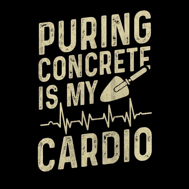 Puring Concrete est mon Cardio Betonbauer