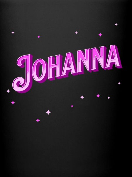Johanna's name personalized