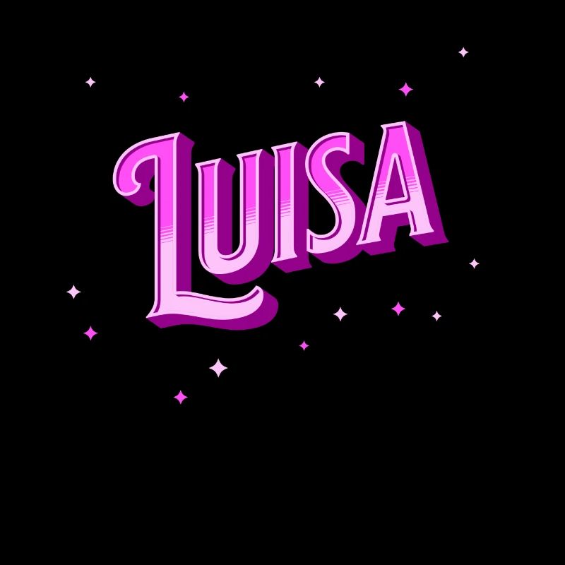 Luisa's name personalized