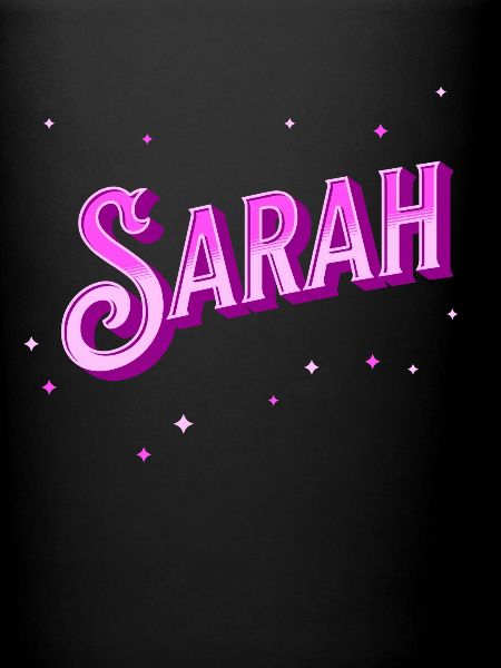 Sarah name personalized