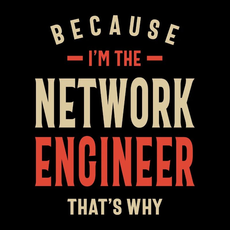 Network Engineer Job Beruf Geburtstagsarbeiter