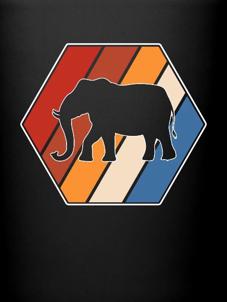 Éléphant Rétro