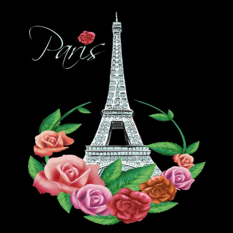 La Tour Eiffel fleurit Paris avec des roses franches françaises