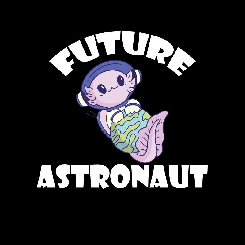 Axolotl Future Astronaute Cosmonaute de l’Univers de l’Espace